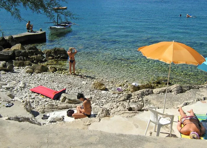 By The Sea Prizba, Korcula - 4484 普瑞兹巴